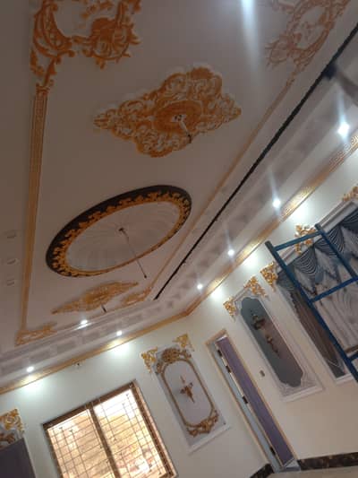 Wall painting + doors & furniture polishing