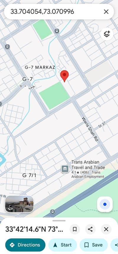 Premium Double Corner Commercial Space For Rent G-7 Markaz, Islamabad