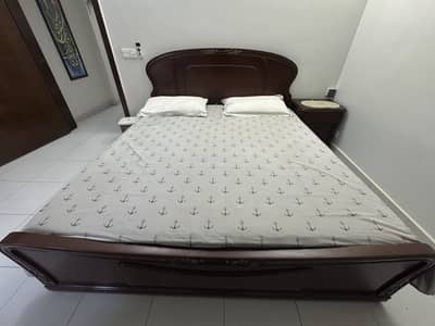 Solid Wooden Room Furniture Bed for Sale