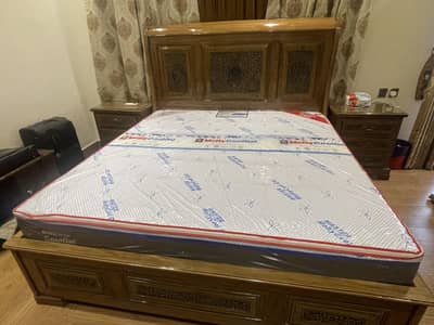 Mattress MoltyOrtho CoolGel size 78"× 72" king size 3 month use