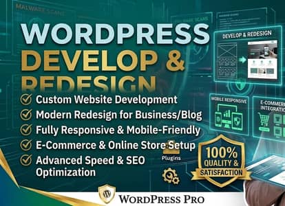 Professional WordPress Website Development & Speed Optimization