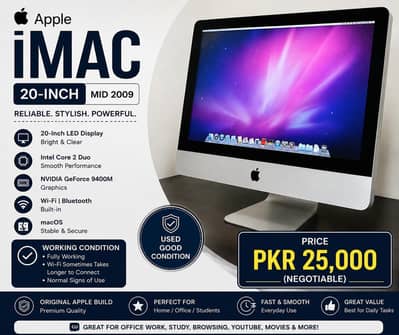 Apple iMac 20-inch (Mid 2009) A1224