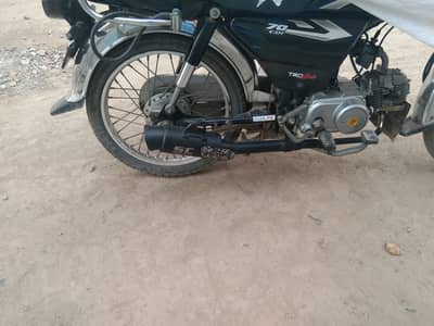 SC PROJECT EXHAUST FOR 70CC +100CC BIKE