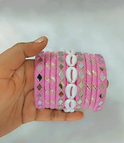Handmade Bangles and necklace Multiple Colors