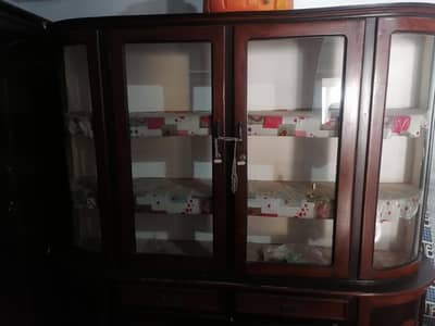 Furniture available for sale in good condition, Black esham wood make