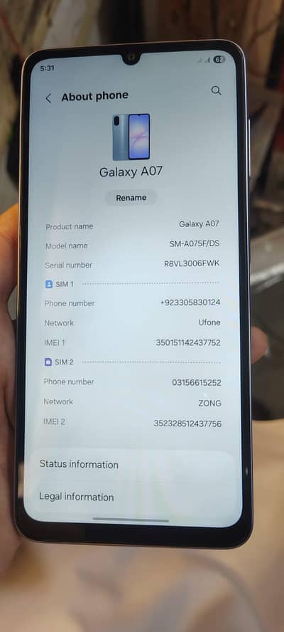 Samsung Mobile A07