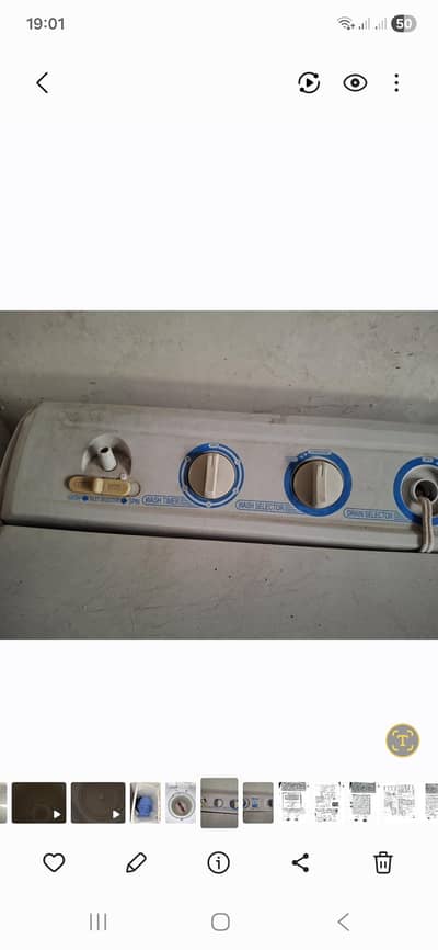 Haier HWM 120-AS Jumbo Power 12KG Washing Machine for Sale