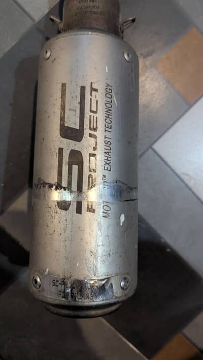 SC Project Bike Exhaust Silencer Loud Sound