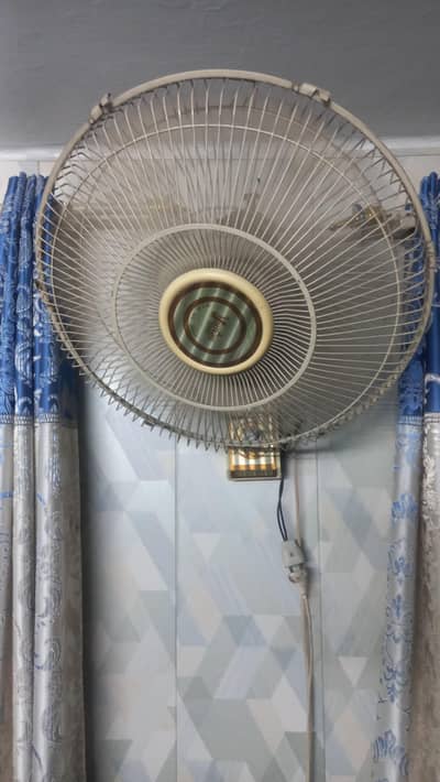 vintage wall fan in good working & atahantic style