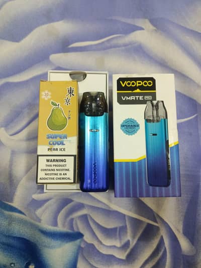 VOOPOO VMATE Pro + Pear Ice Flavor (30ml)