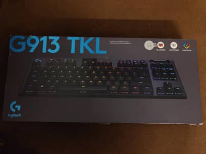 Logitech G913 TKL LIGHTSPEED Wireless Mechanical Gaming Keyboard