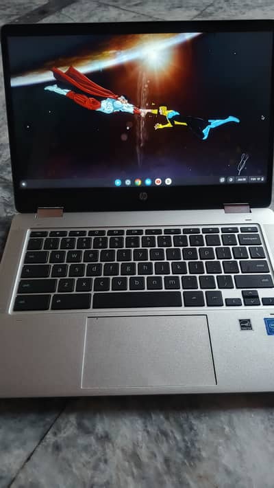 Touch screen big size chromebook 360 full tablet 4/64