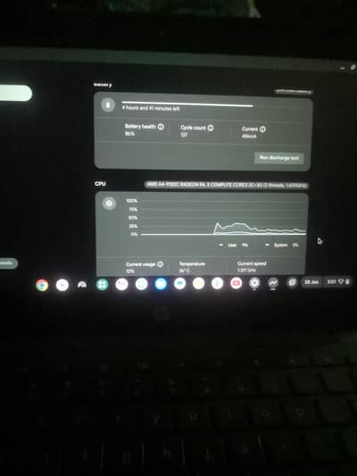 Hp chromebook G8 8th generation