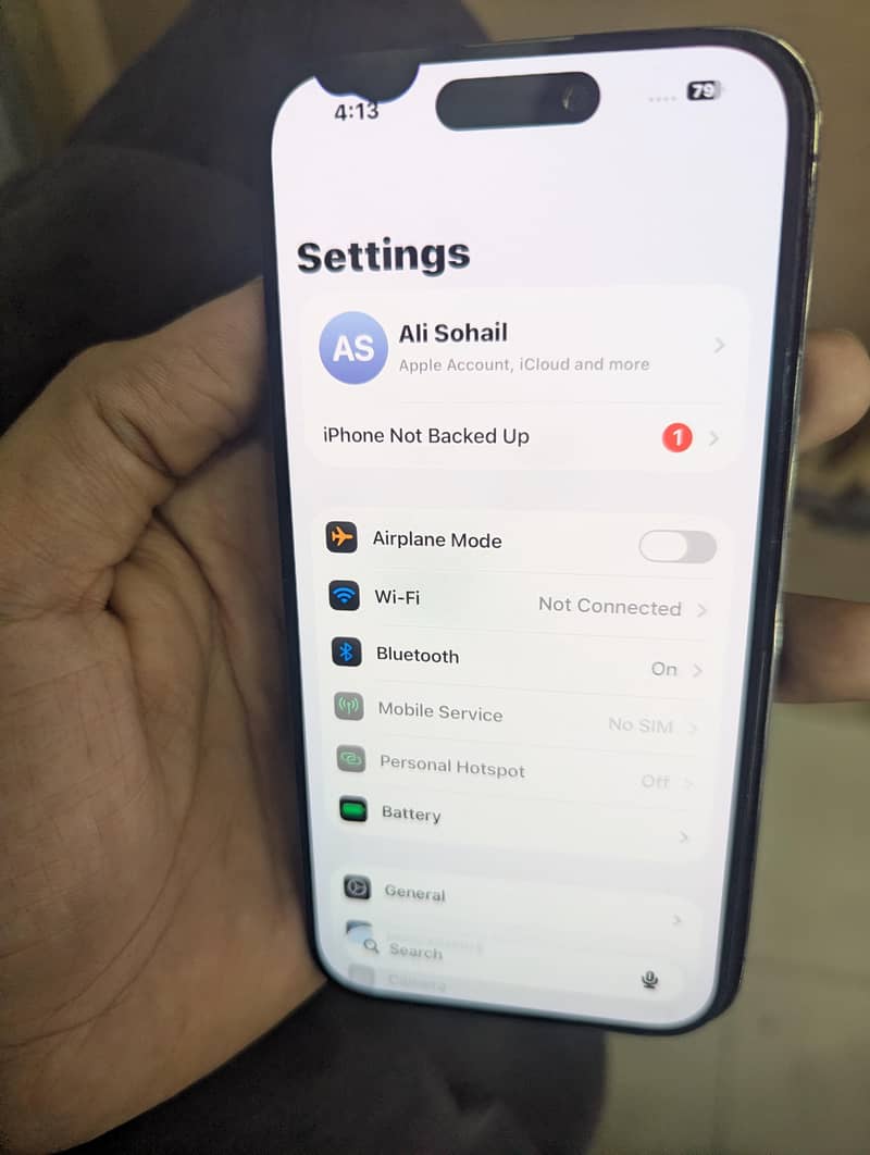 Iphone 14 Pro Only screen 1