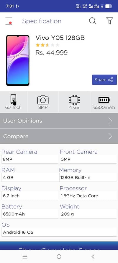 Vivo Y5