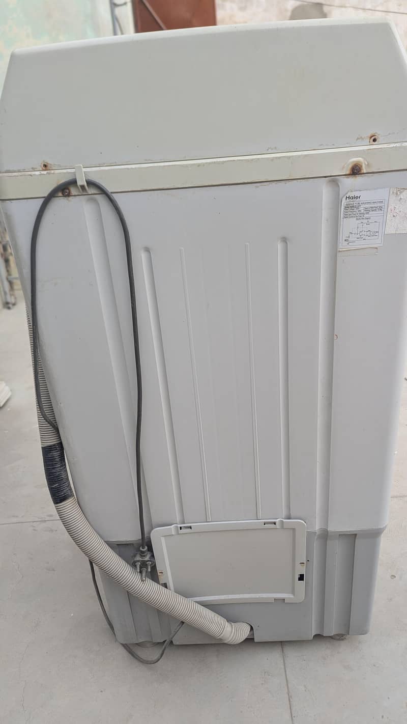 Haier wasing machine 0