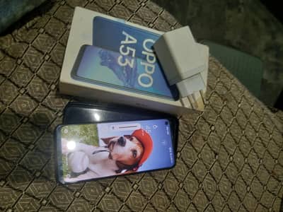 OPPO A53 4gb 64 gb with box and adapter