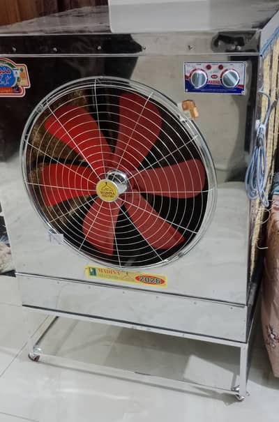 2 Day's Used steel body Air Cooler With Painted Stand