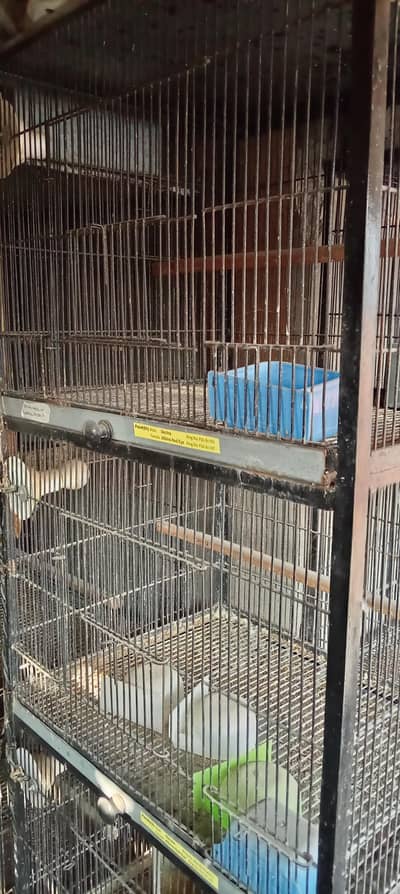 Spot welding cages