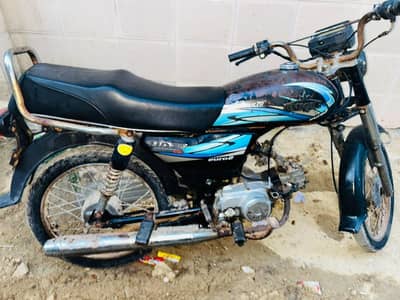 Unique Bike 70CC Urgent  For Sale