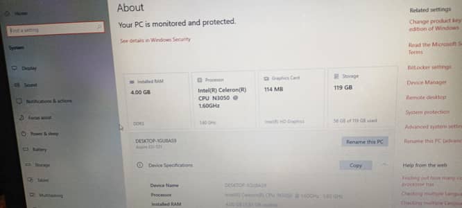 laptop acer desktop-1GU8AS9