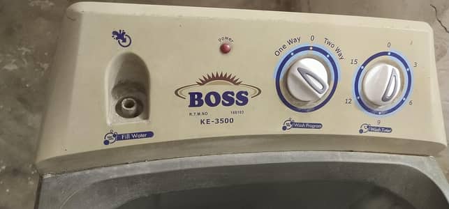 genven condishn no open repir boss machine hevy duty