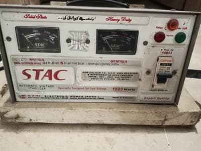 STAC 1600 WATT STABILIZER