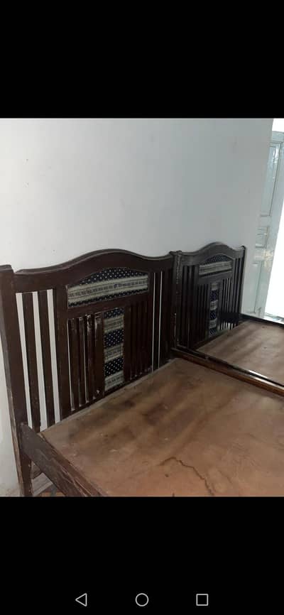 antique beds but in good condition