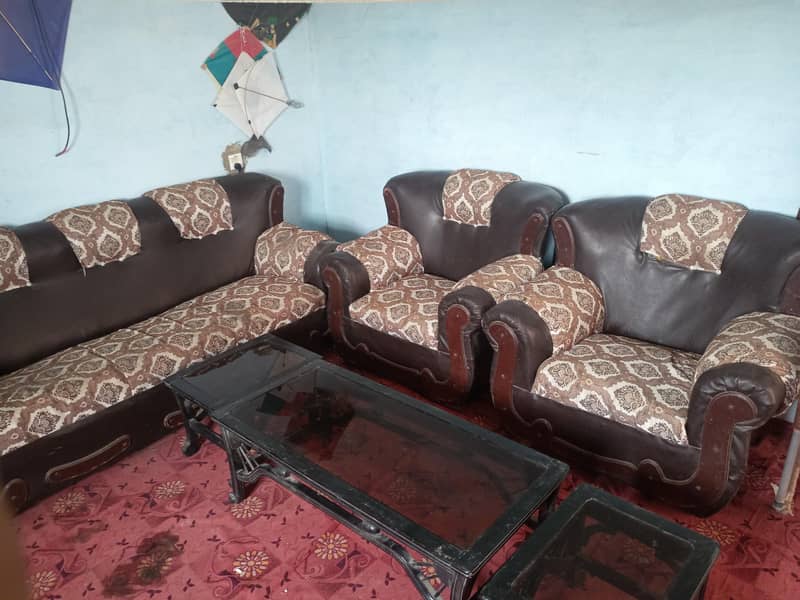 sofa set leather 0