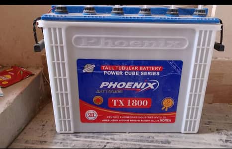 Phoenix Tall Tubular Battery for sale.