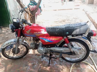 honda cd 70cc just chassis break but working ok 03489185883 whatsapp