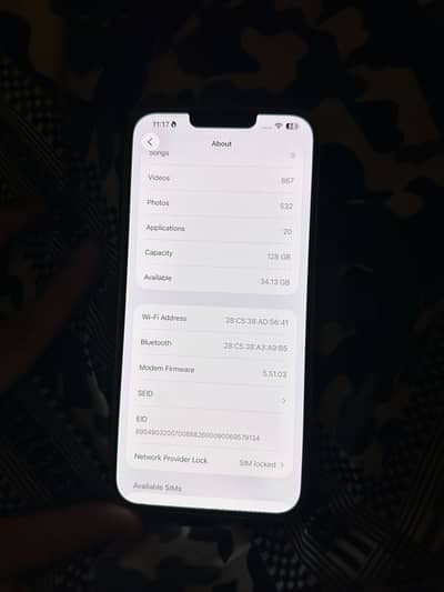 Apple iPhone 13 Pro Max Jv non pta 128 gb