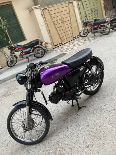 Rod prince RP70 convert into cafe racer