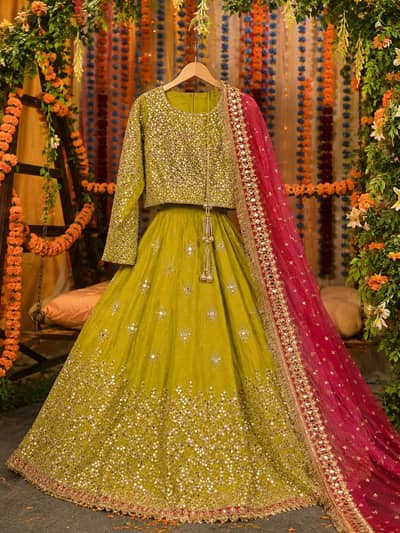 Mehndi dress