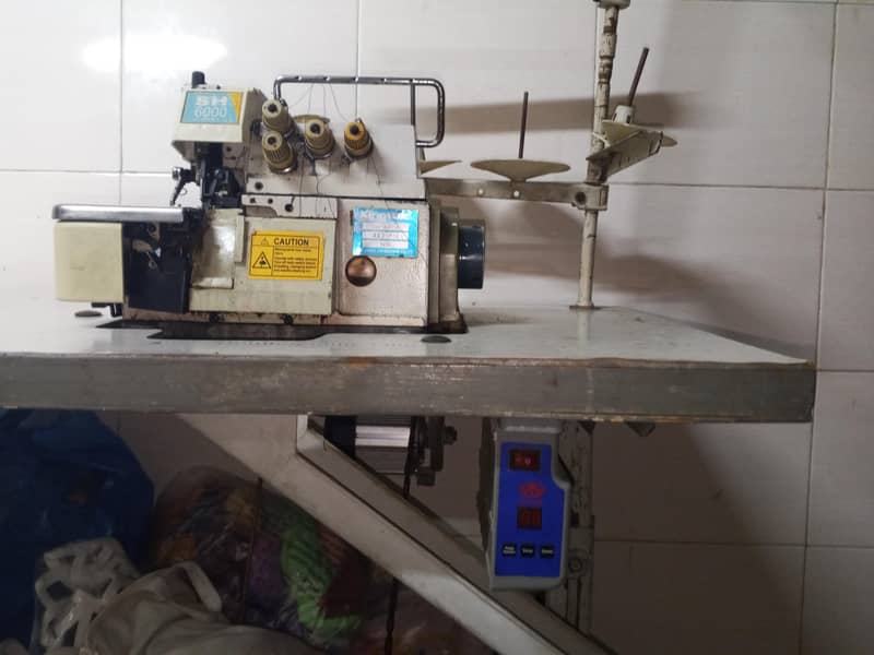 over lock machine 5