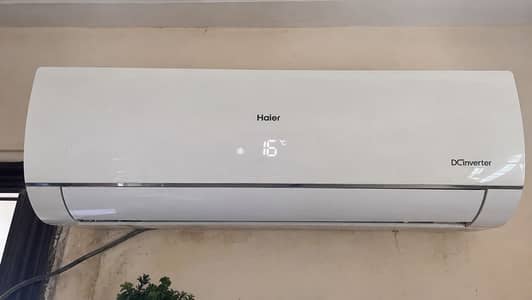 Haier 1.5 Ton Inverter AC 100% Working Original Remote and Pipefiting