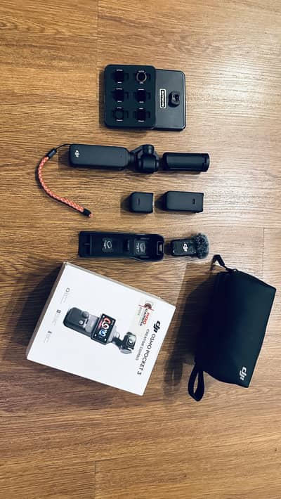 DJI Osmo Pocket 3 Creator Combo – Complete Kit with Accessories