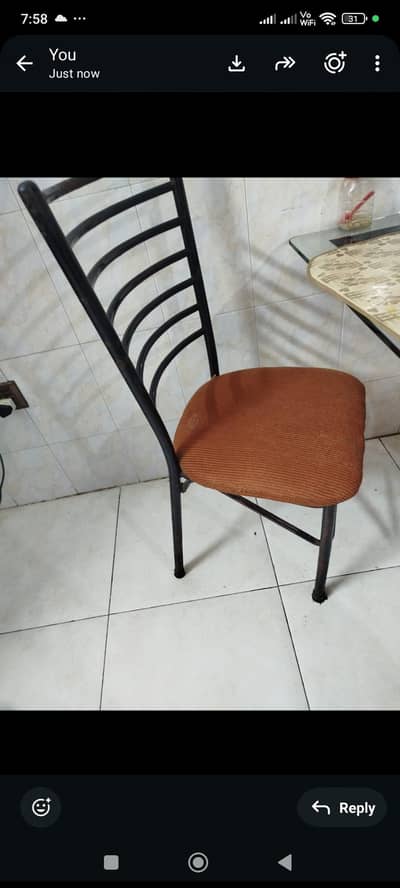 dining table 6 chair