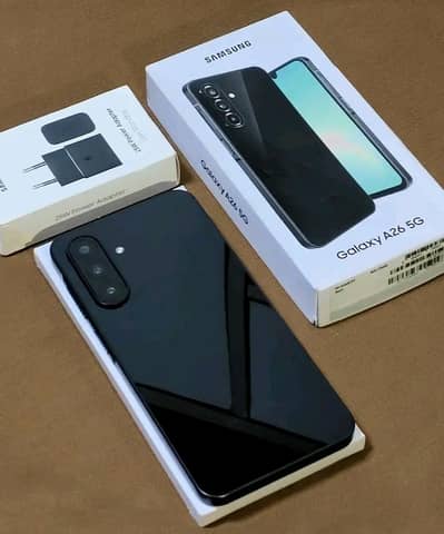 Samsung Galaxy A26 8GB RAM 128 GB memory PTA approved. 0324=8193=531