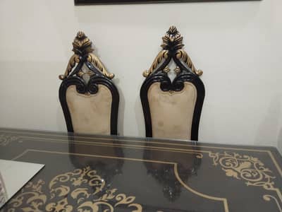 dawning table with 6 chairs