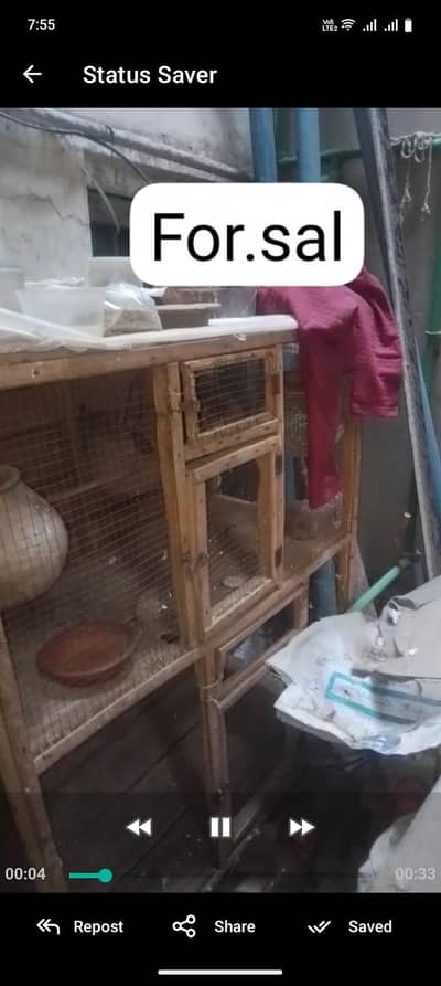 cage for sale 3 by 3.5