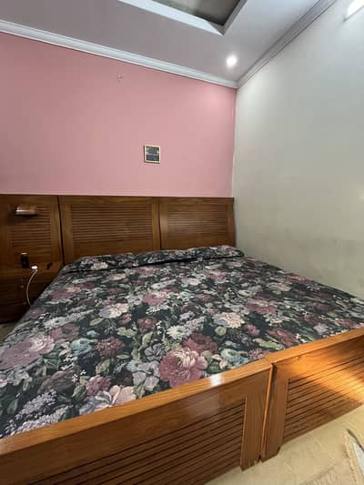 2 single beds with new medicated mattresses