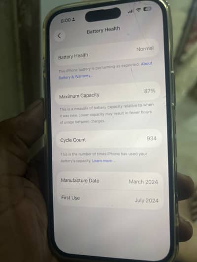 I phone 15 pta approved 128