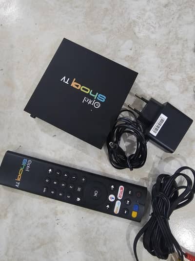 PTCL SHOQ TV Box – 1 Month Used | Like New | Excellent Condition