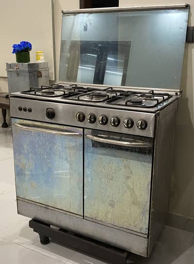 Conti 5 burner cooking range