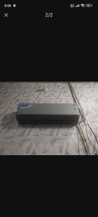 Dawlance mega pro t30 ac used only 1year