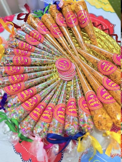 Wedding cones