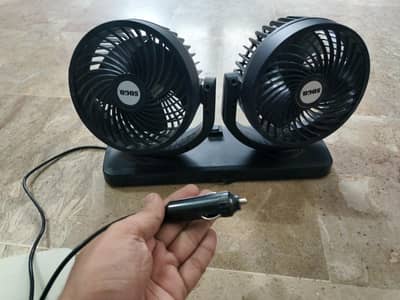 Sogo car fans new only one month used