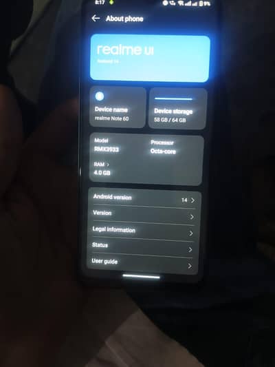 Realme Note 60