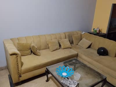 Sofa Set || 8 Seater L Shape Sofa || Wooden Sofa for Sale